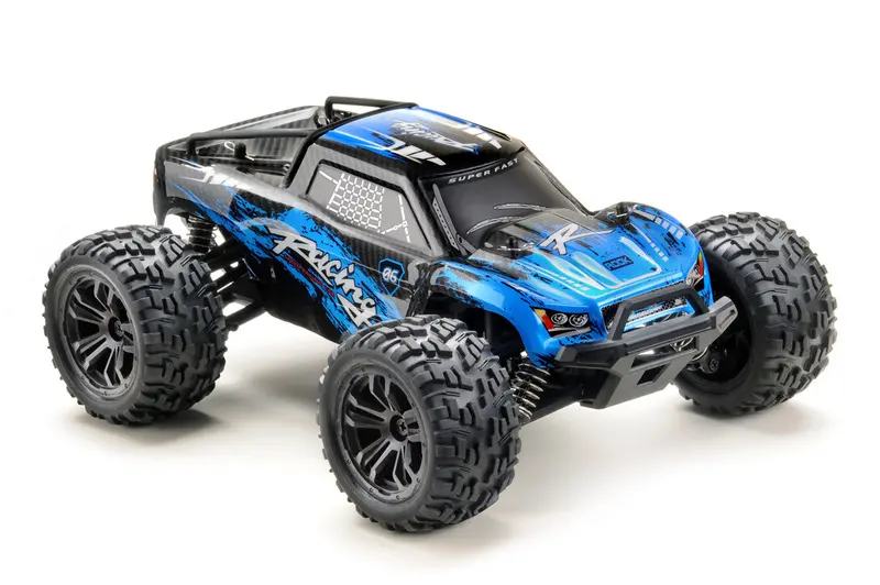 1:14 4WD High-Speed Truck RACING black/blue RTR – RC Buggies