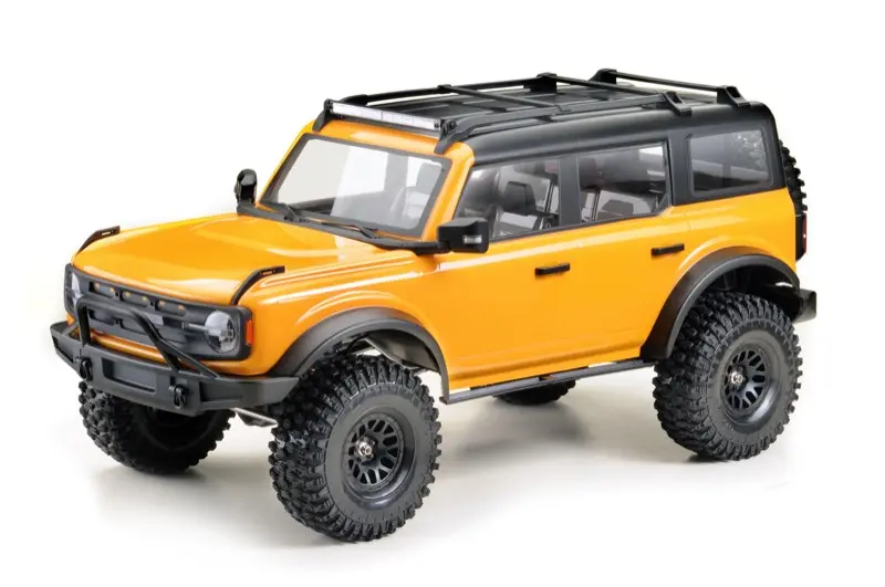 1:8 EP Crawler CR1.8 "Bronco" YELLOW RTR – RC Crawlers