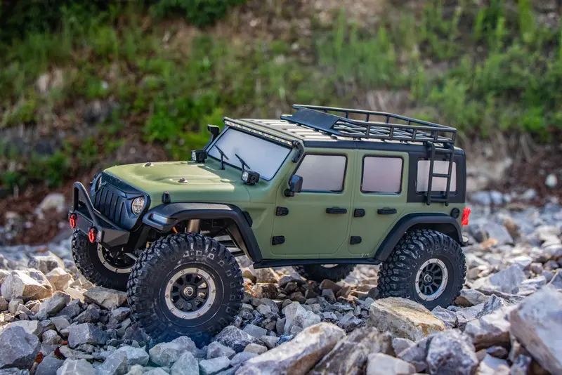 1:10 EP Crawler CR3.4 "SHERPA" OLIVE RTR – RC Crawlers