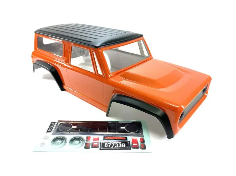 1:10 EP Crawler CR3.4 Pre-assembled Chassis incl. Body "Bronco Style" Orange – RC Crawlers