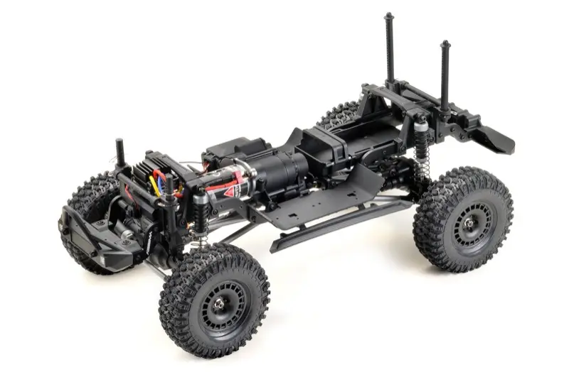 1:10 EP Crawler CR4.4 "WOLF" glossy dark grey RTR – RC Crawlers
