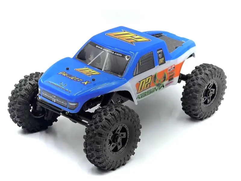 Absima CR18P 1:18 Brushless Rock Racer "The GOAT" (Blue) RTR – 1/18th