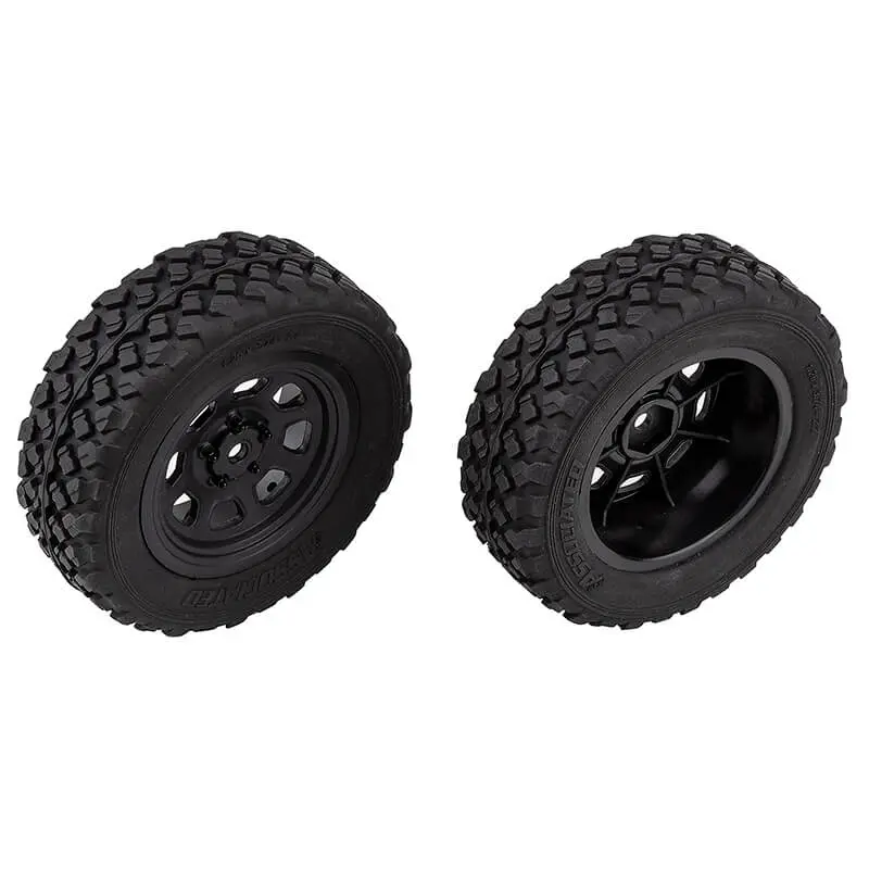 Team Associated Pro2 Lt10Sw Front Wheels & Tyres Mounted – Team Associated Parts