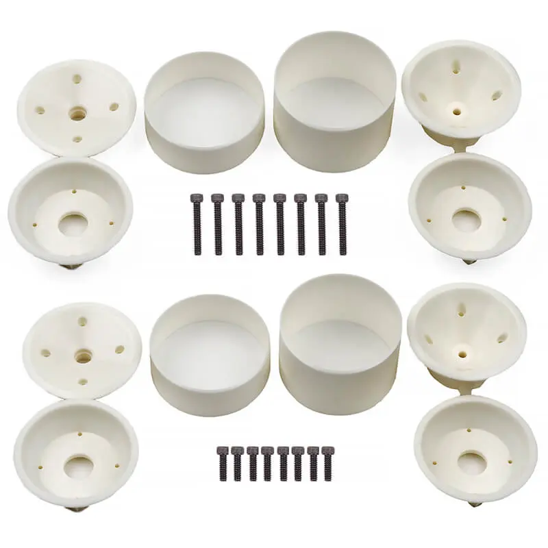 Team Associated Rc10T Wide Rear And Narrow Front Wheels, (3-Piece) White – Team Associated Parts