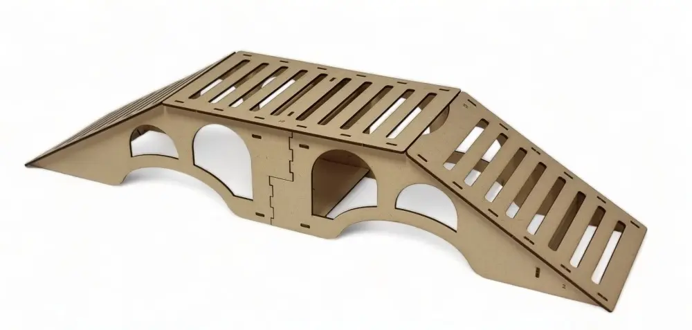 Crawler Obstacle "Arch Bridge" 1:24/1:18 (12 pieces) – RC Wheels & Tyres