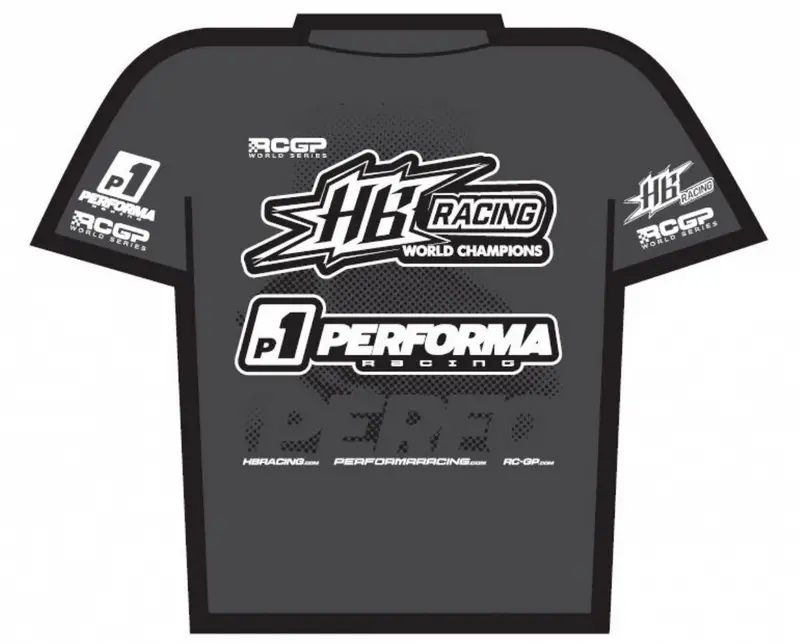 HB Racing Performa RCGP T-Shirt (S) – RC Wheels & Tyres