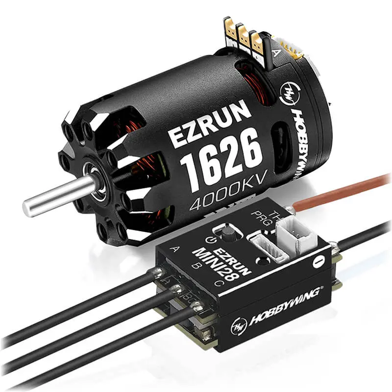Hobbywing Combo Ezrun Mini28 Esc/1626Sd 4000Kv Drift Motor – RC Motor & ESC combo