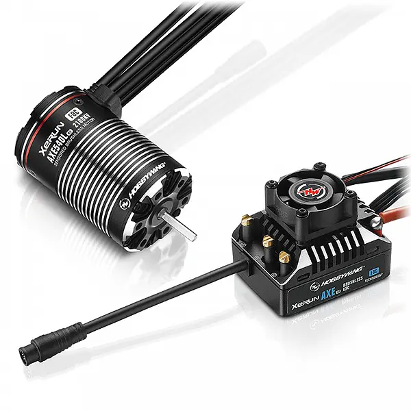 Hobbywing Xerun Axe540L 2100Kv R2 Foc Sensored B/Less Combo – 200-300