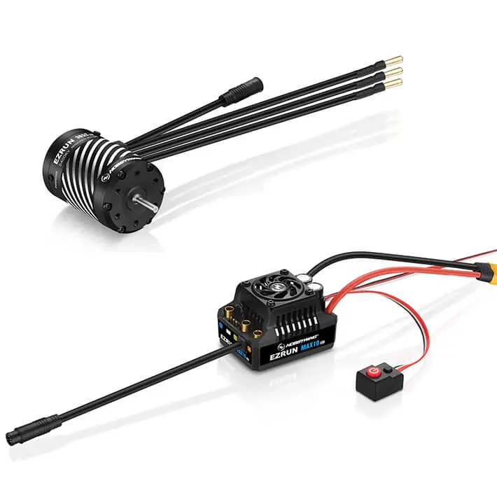Hobbywing Combo Max10 G2 80A Esc 3652Sd 5400Kv Blk G3 Motor – RC Motor & ESC combo