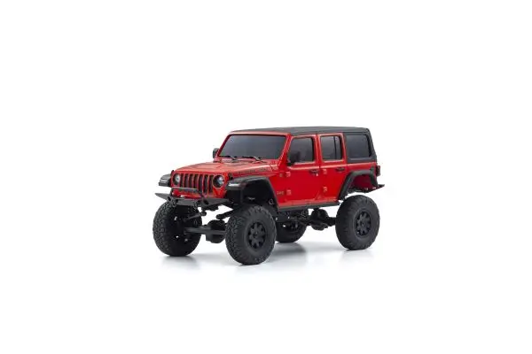 Mini-Z 4X4 MX-01 Jeep Wrangler Rubicon Firecracker Red (KT531P) – RC Crawlers