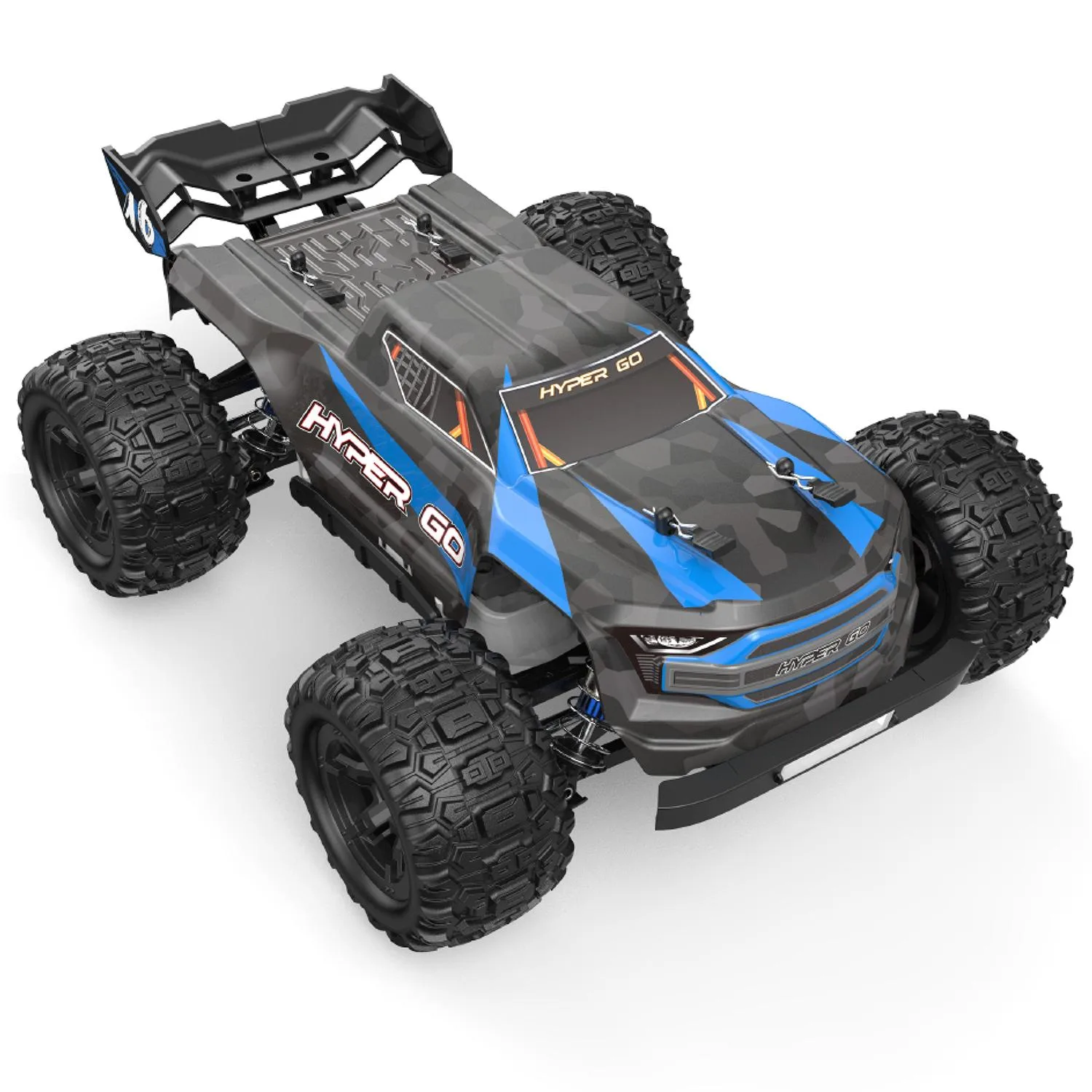MJX Hyper Go H16E 1/16 Blue+ Purple Remote Control High-Speed RC Truck – RC Buggies