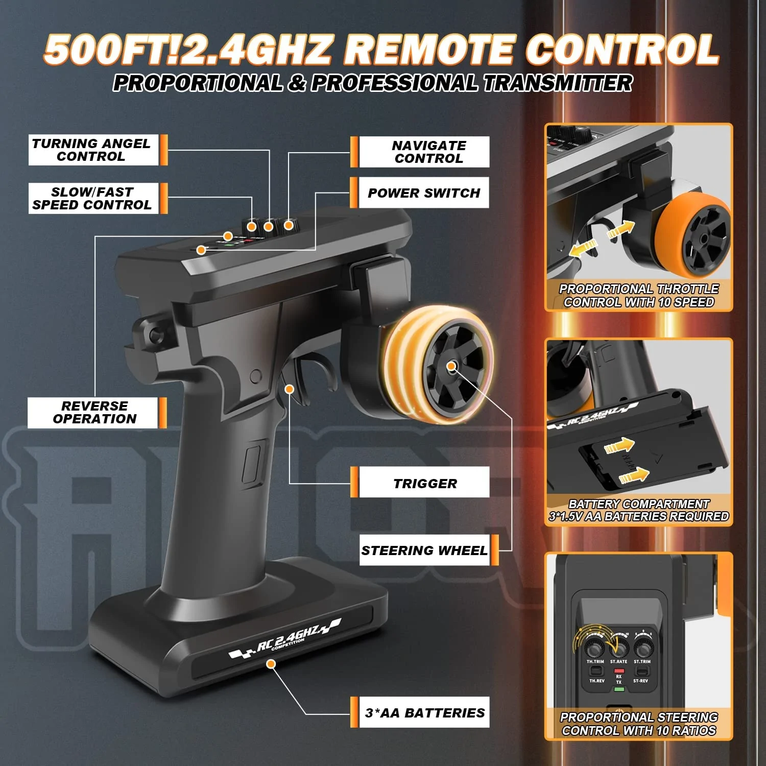RLAARLO RC Monster truck