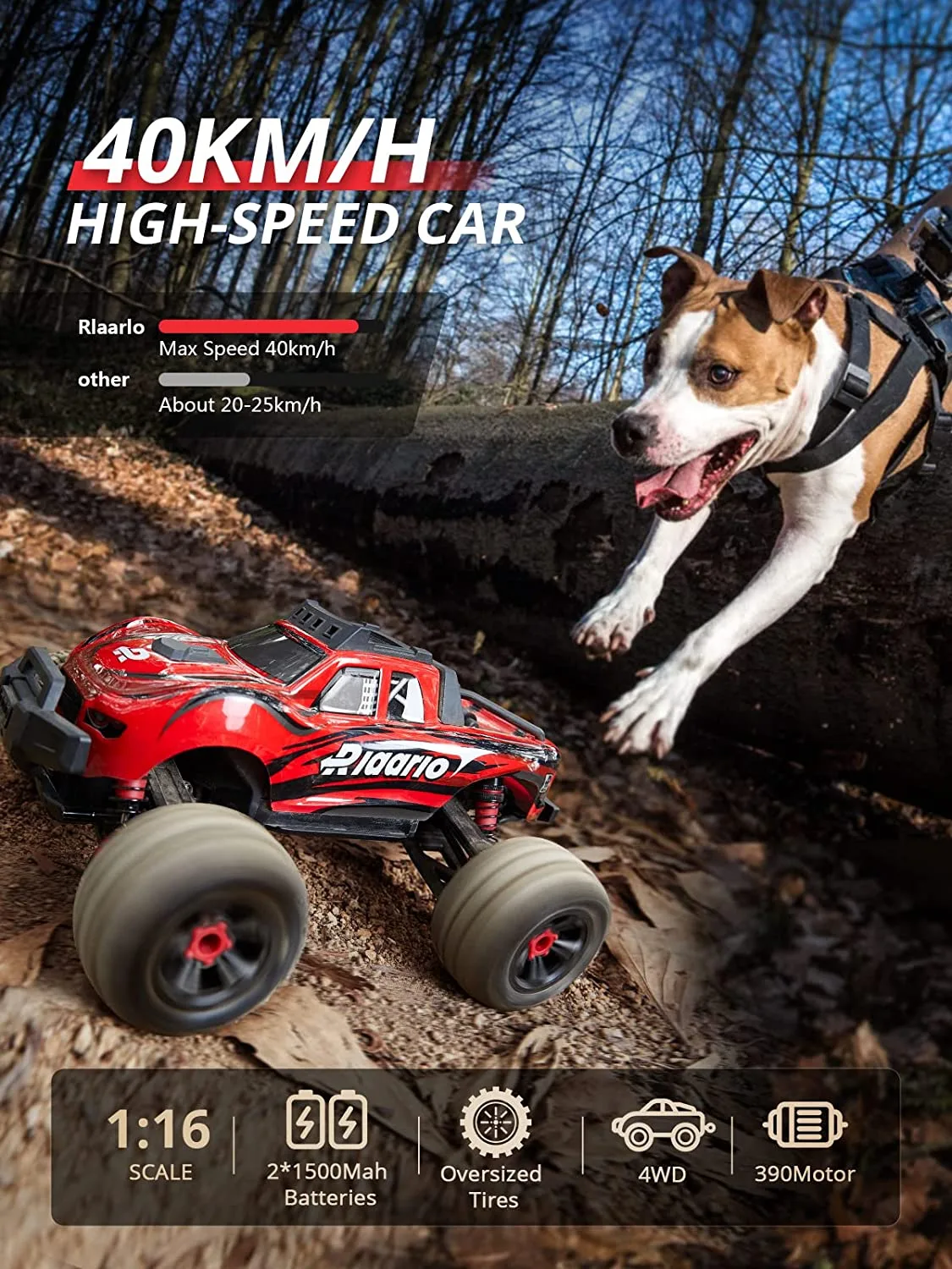 RLAARLO RC Monster truck