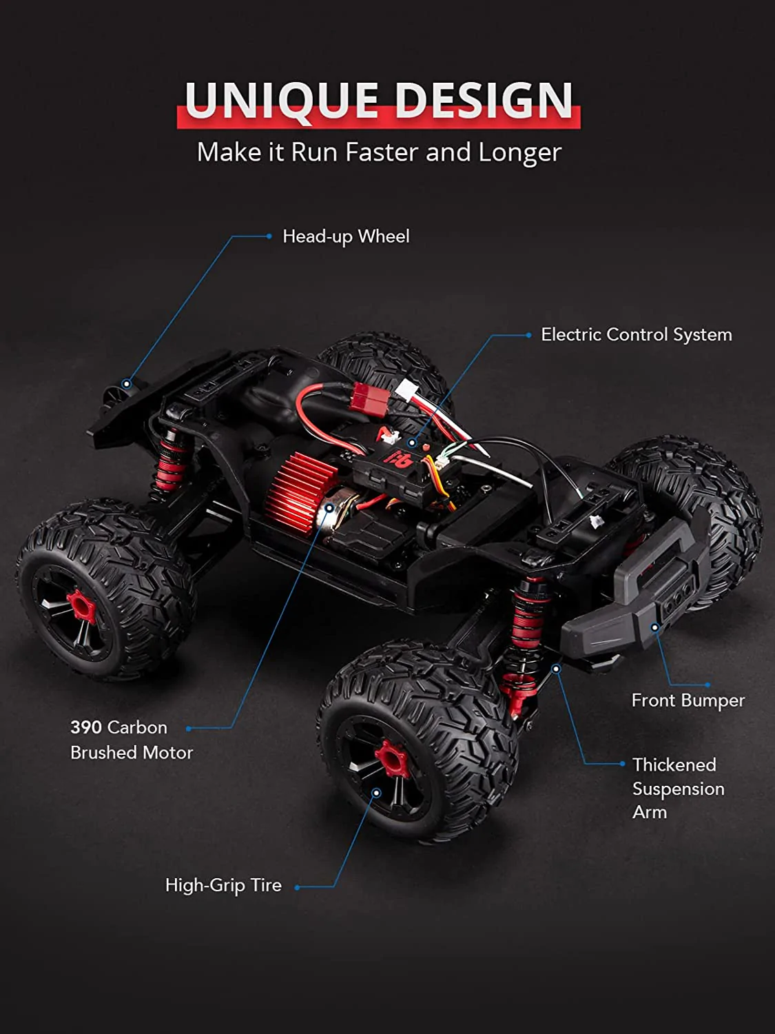 RLAARLO RC Monster truck