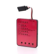 Surpass Hobby LED Program card Red for waterproof 120A ESC(KS-300003-06) – Programming Cards