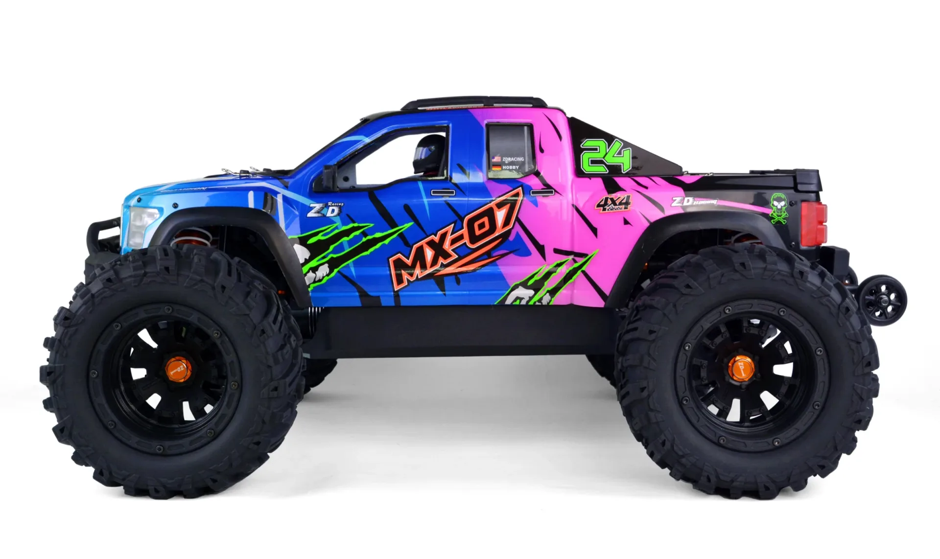 ZD Racing MX-07 1-7 SCALE 4WD Monster Truck