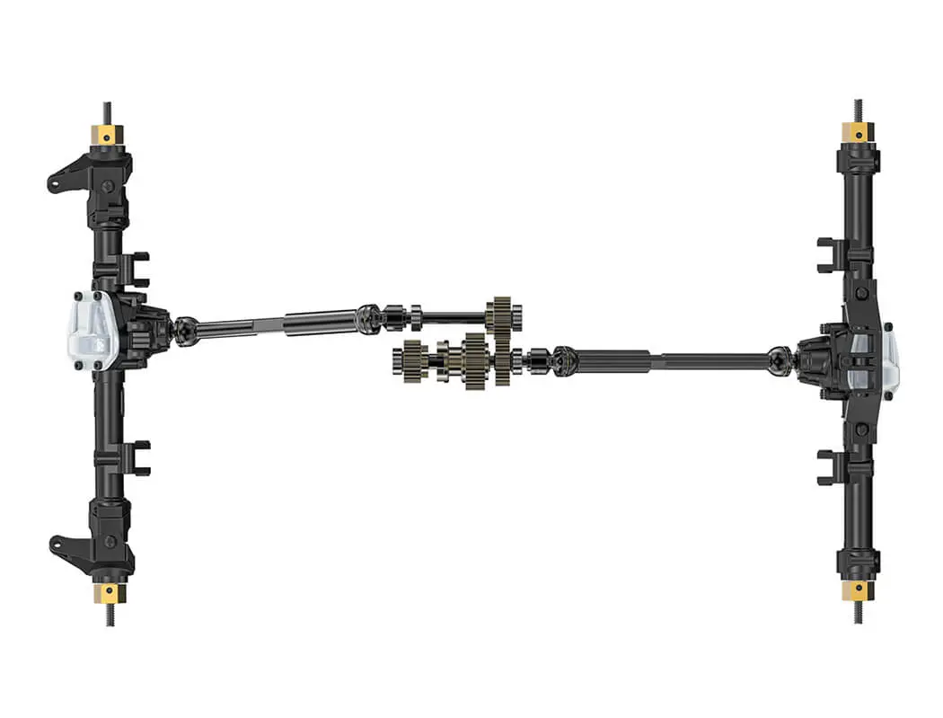 Gmade 1/10 Gs02F Tc Pro Kit – RC Crawlers