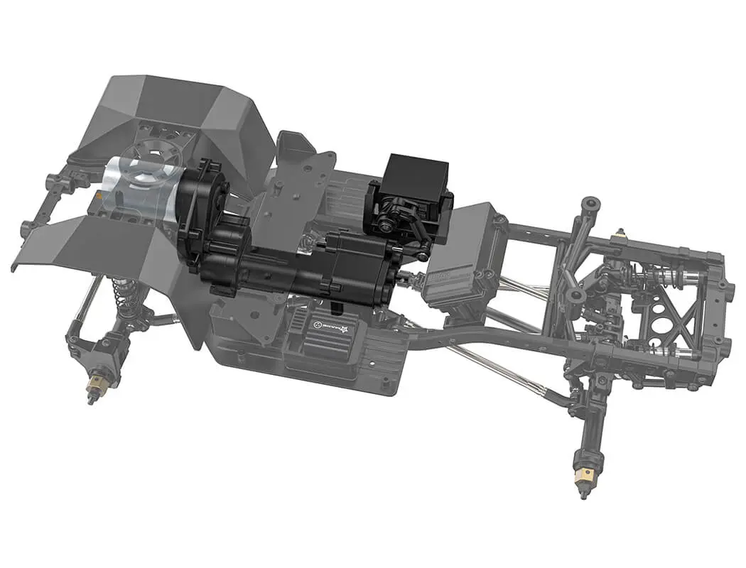 Gmade 1/10 Gs02F Tc Pro Kit – RC Crawlers