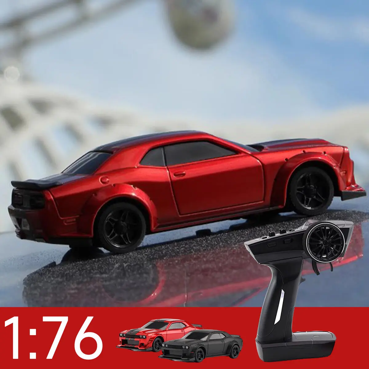 Turbo C75 micro rc car 1/76th scale – 1/64th (micro)