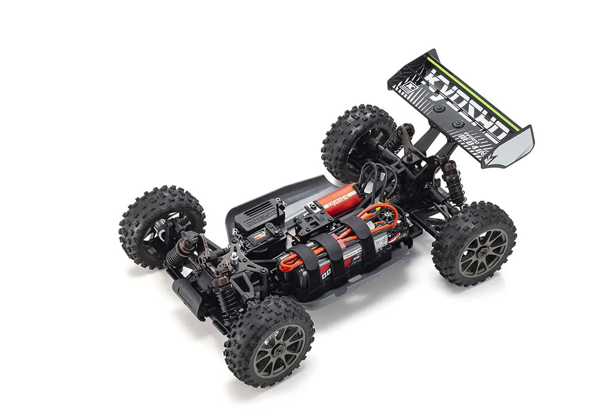 Kyosho Inferno Neo VE 4.0 1:8 RC Brushless EP Readyset - T2 White – RC Nitro Car – view 3