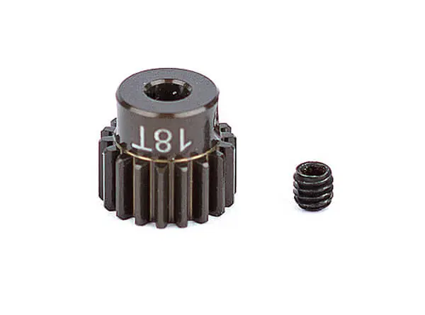 Associated Factory Team Alum. Pinion Gear 18t 48dp 1/8"shaft