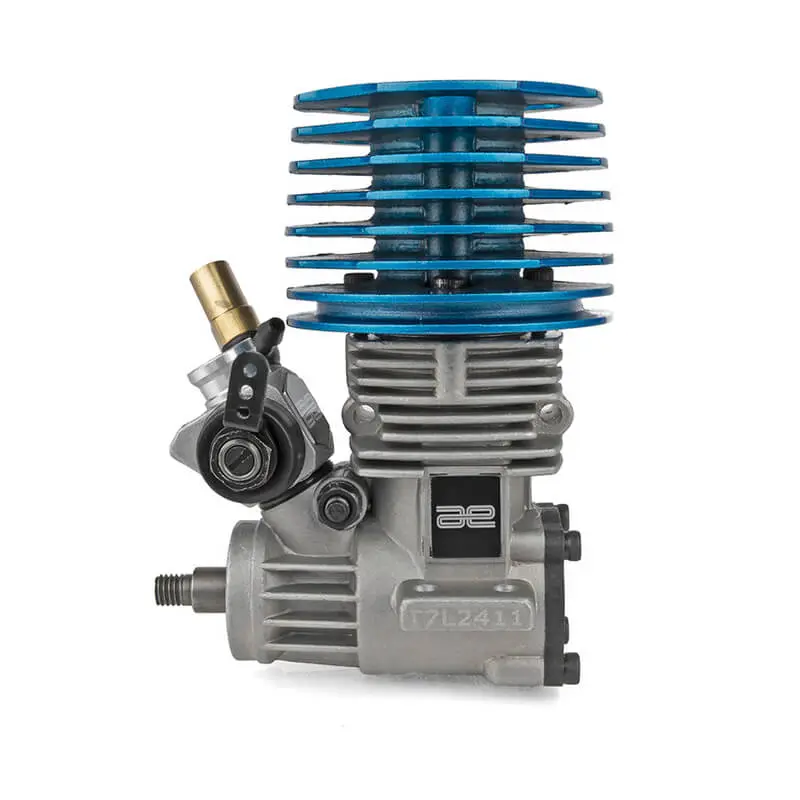 Team Associated 15s Engine With Rotary Carb &amp; Side Exhaust