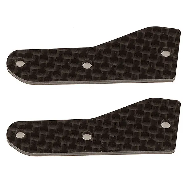 Team Associated Rc8b4 Ft Front Upper Susp. Arm Inserts Carbon
