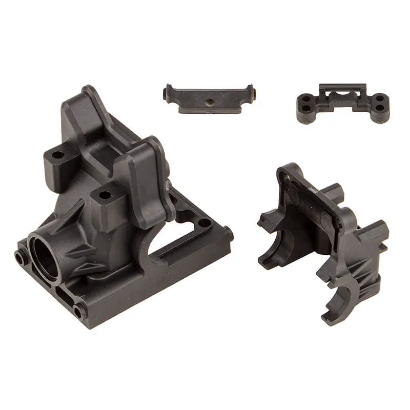 Team Associated RC8B4.1/E Ft Rear Gearbox, Carbon