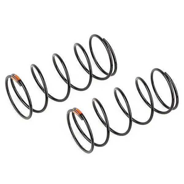 Team Associated 13mm Front Shock Springs Orange 4.3LB/IN, L44, 6.0T, 1.2D