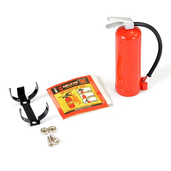 Fastrax Fire Extinguisher &amp; Alloy Mount - Red