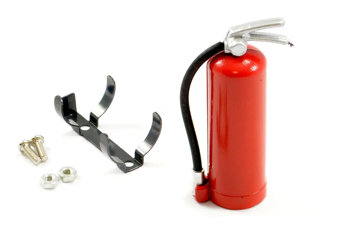 Fastrax Fire Extinguisher &amp; Alloy Mount - Red – view 2