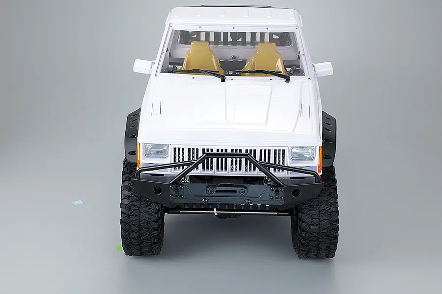 Fastrax 1/10 Rockee Pick-Up & Rear Cage Hardbody 313-324mm - White – view 6
