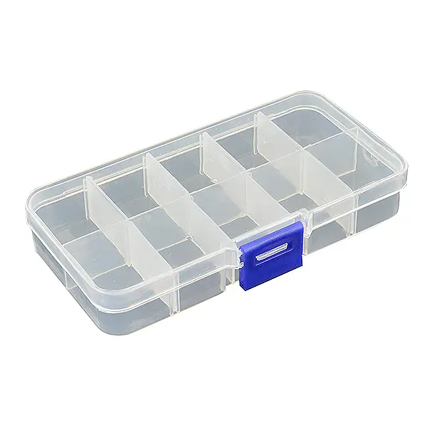 Fastrax Parts Storage Case 130mm X 68mm (10 Sections)