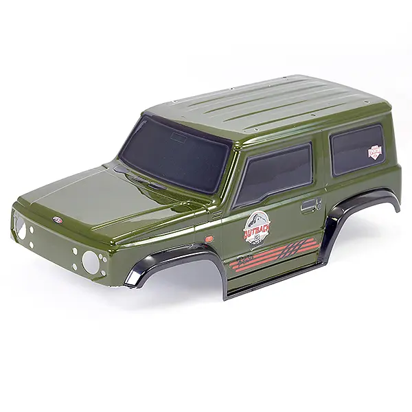 FTX Outback 3 Paso PVC Painted Body - Green