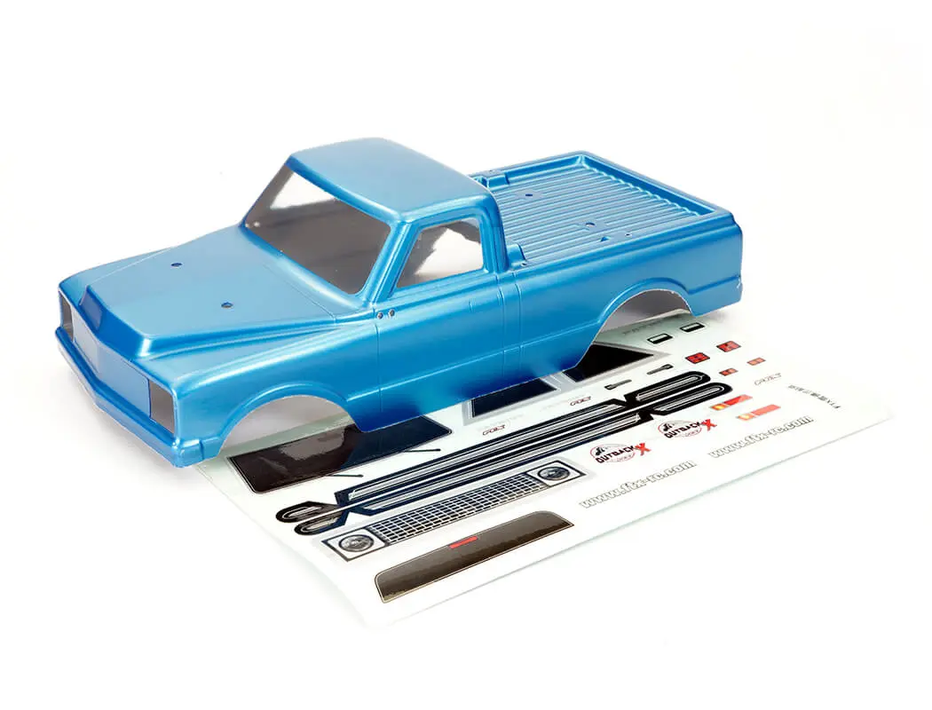 FTX Outback Mini X 2.0 Patriot Lexan Body - Metallic Blue – view 2