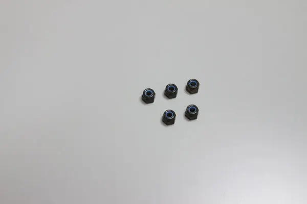 Nylon Lock Nuts m3x4.3mm (5) Kyosho