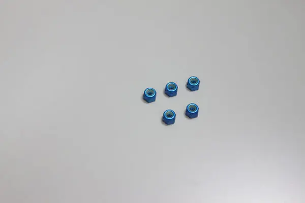 Nylon Lock Nuts m3x4.3mm (5) Kyosho – view 2