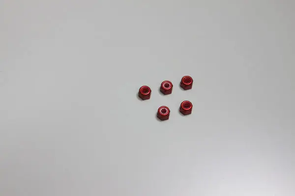 Nylon Lock Nuts m3x4.3mm (5) Kyosho – view 3