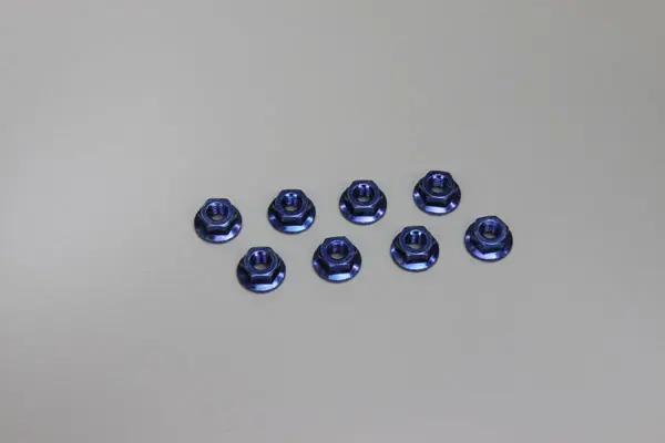 Flanged Nuts m4x4.5mm (10) Kyosho