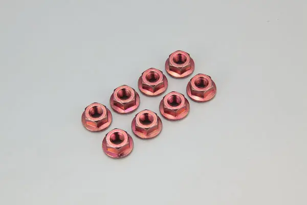Flanged Nuts m4x4.5mm (10) Kyosho – view 2