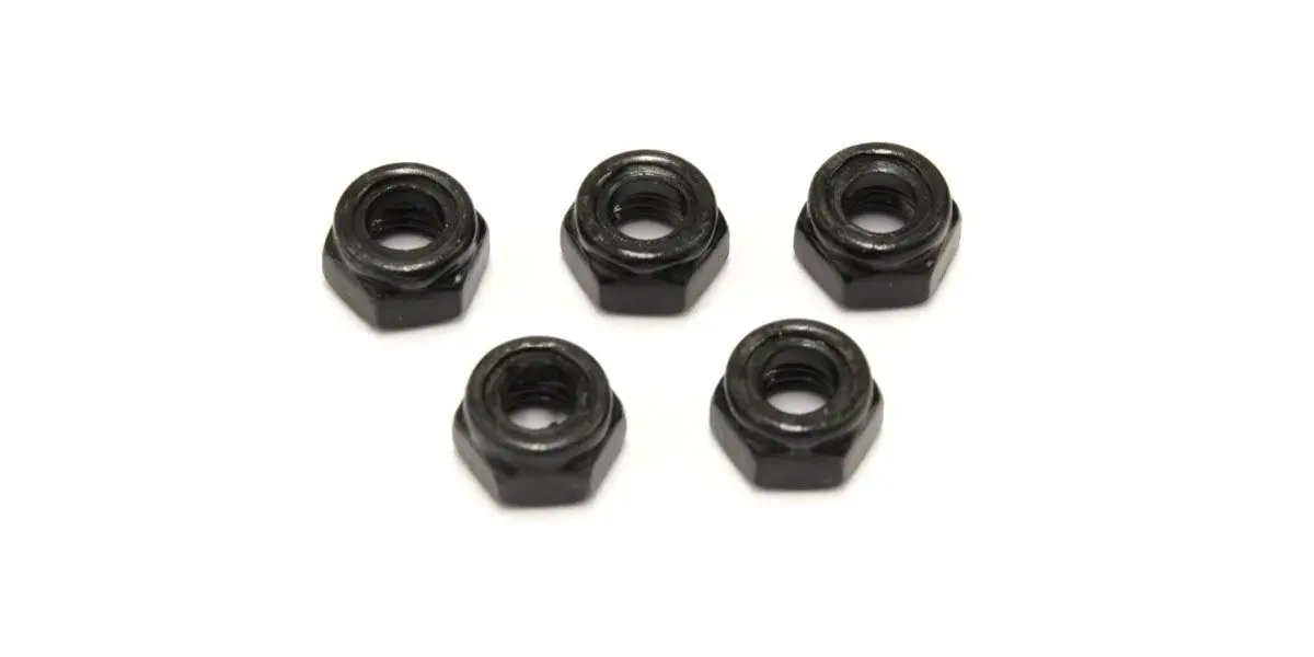 Nylon Lock Nuts m5x5.0mm (5) Kyosho