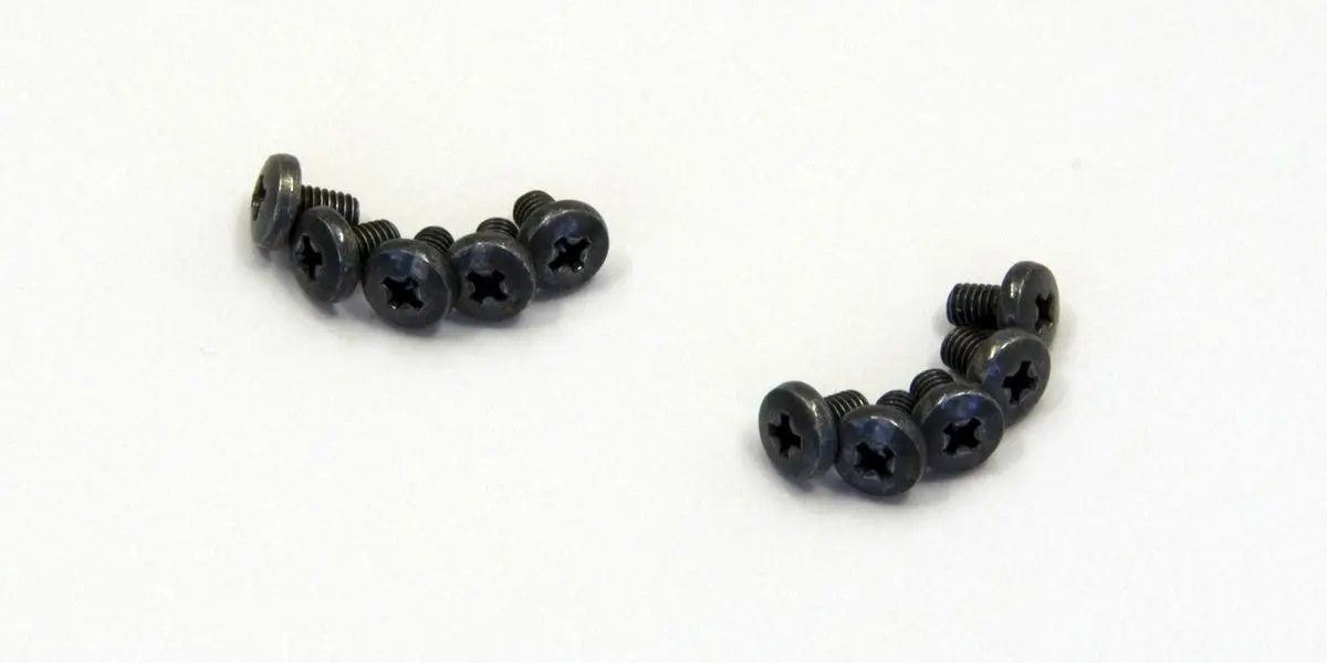 Bind Head Metallic Screws m2.6x4mm (10) Kyosho