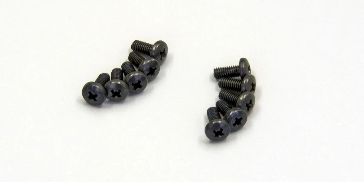 Bind Head Metallic Screws m2.6x6mm (10) Kyosho