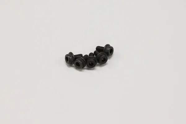 Metallic Flanged Cap Screw M4x8mm (5) Kyosho