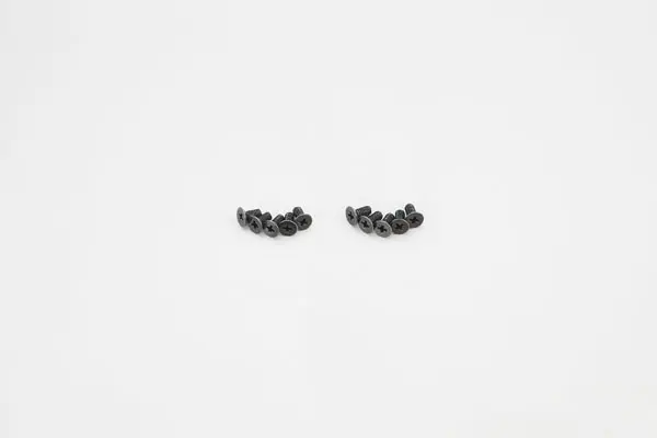 Flat Head Metallic Screws m2.6x8mm (10) Kyosho