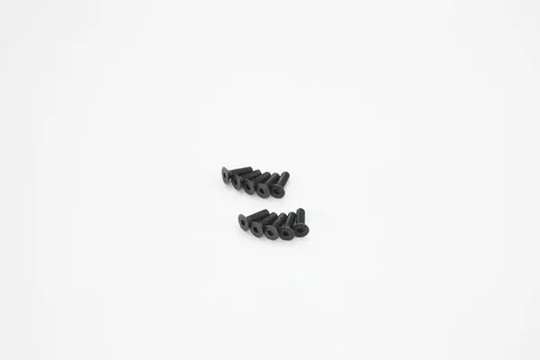 Flat Head Metallic Screws M3x10mm (10) Kyosho – view 2
