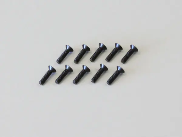 Flat Head Metallic SCRWS M3x12mm (10) Kyosho – view 2