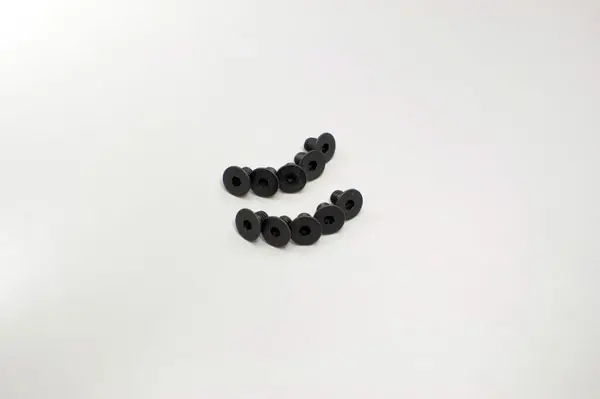 Hex Flat Head Screws 4x6mm (10)