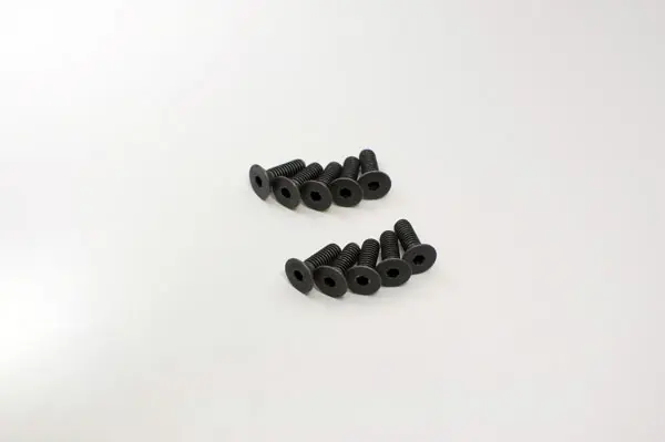Kyosho Hex Flat Head Screws 4x12mm (10)