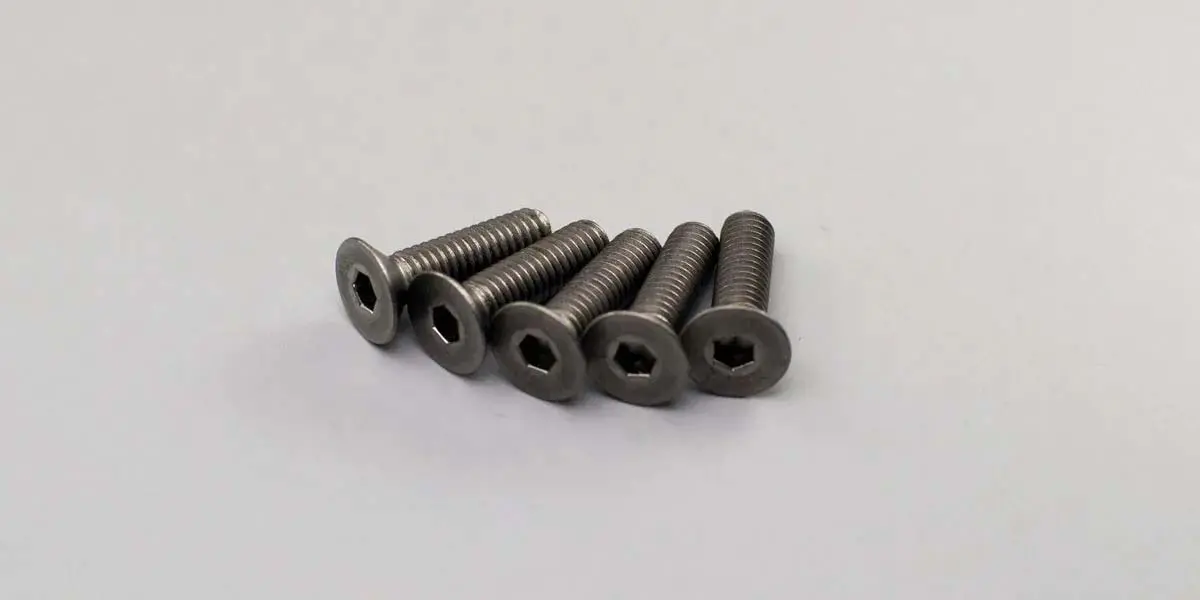 Kyosho Hex Flat Head Screws 4x15mm (10) – view 2